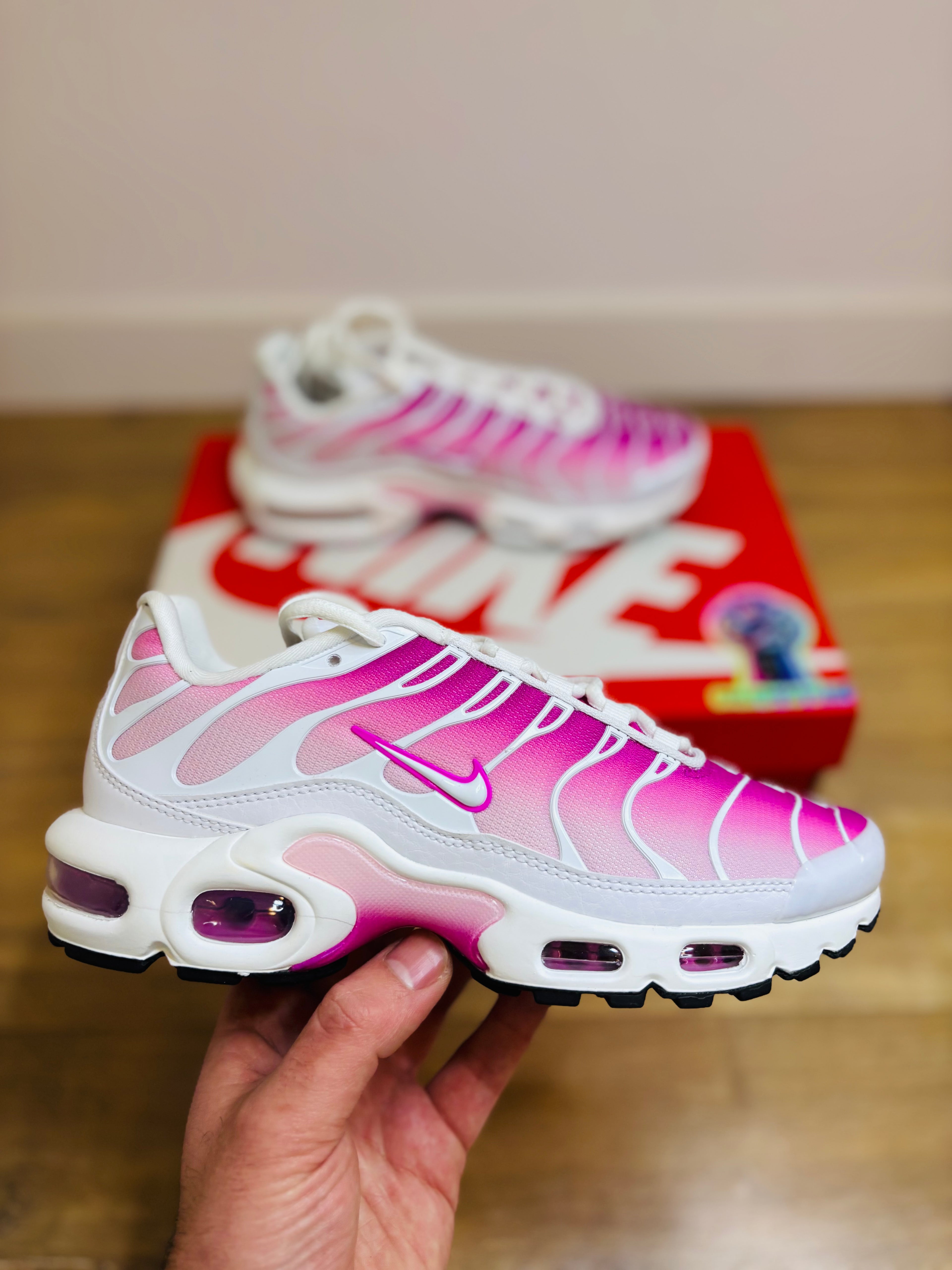 Nike Air Max Plus TN White Pink Foam