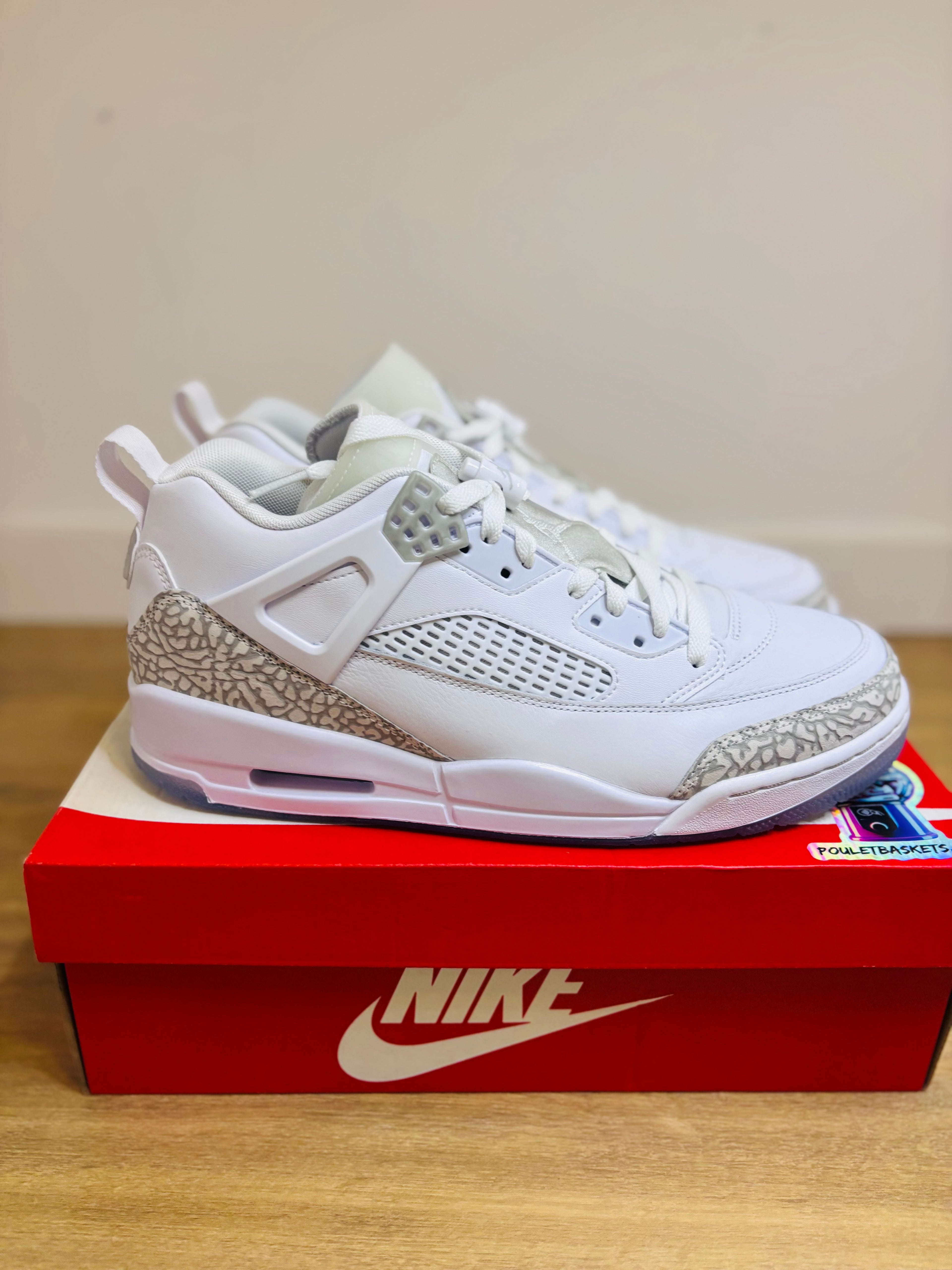 Nike Air Jordan Spizike Low White Neutral Grey