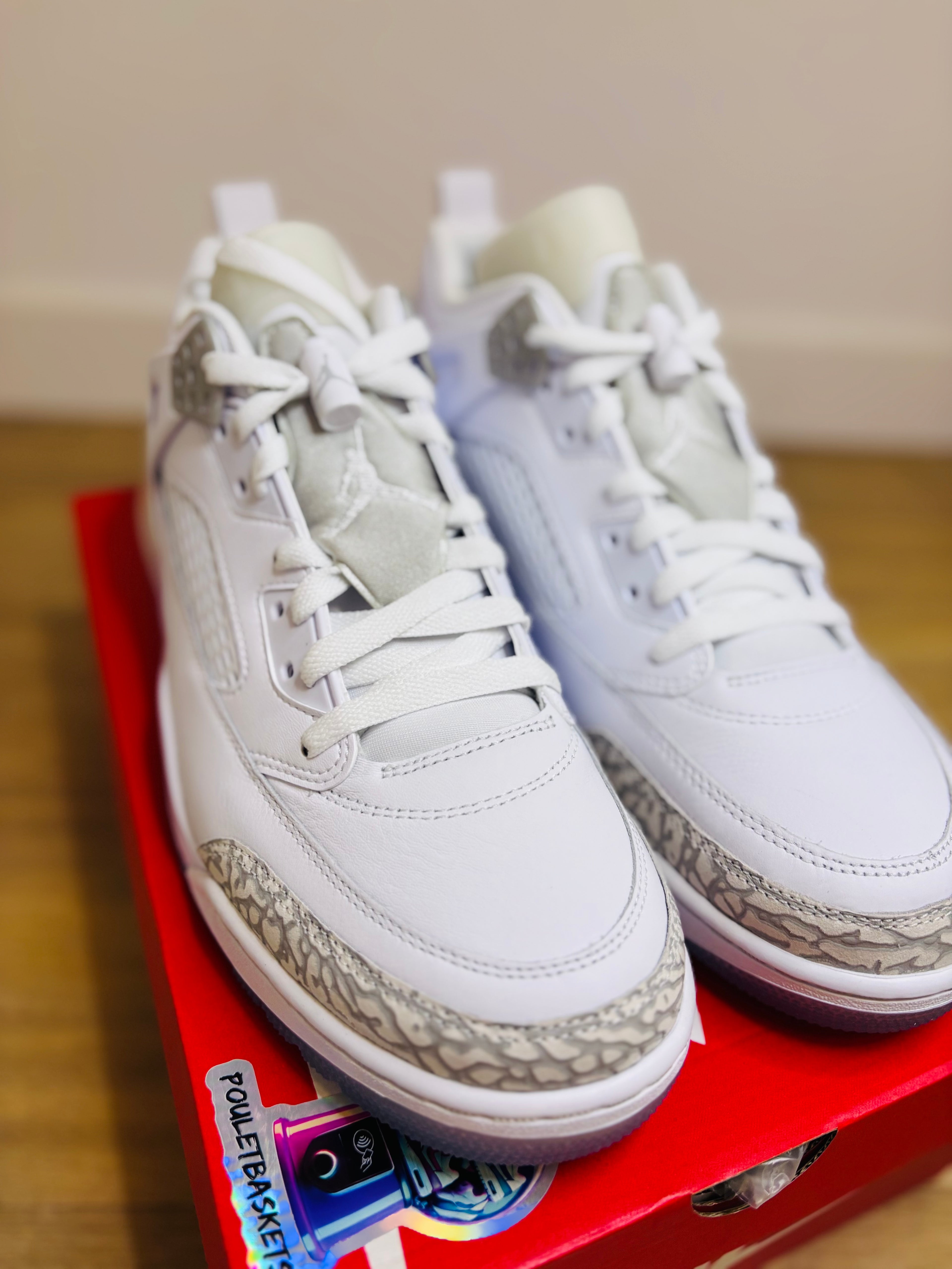 Nike Air Jordan Spizike Low White Neutral Grey