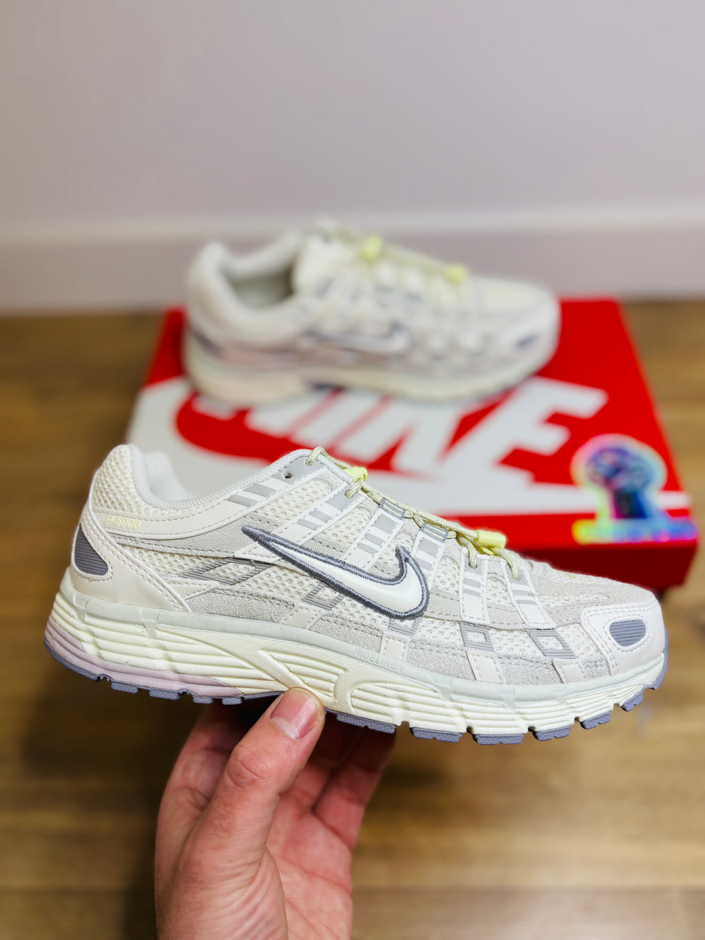 Nike P6000 White Light Bone Platinum Violet