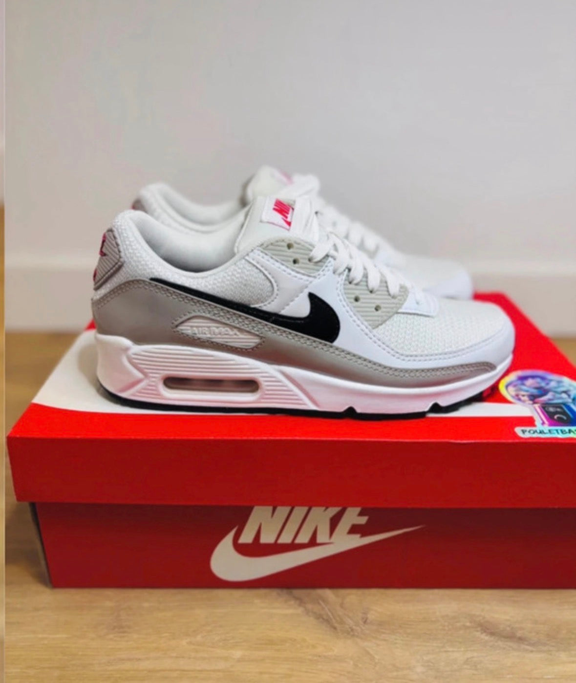 Nike Air Max 90 Black Patent Light Iron