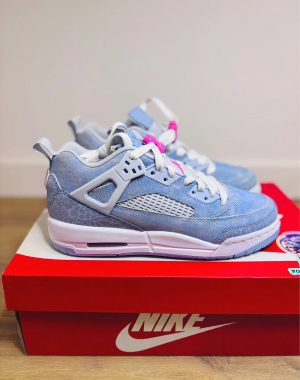 Nike Air Jordan Spizike Low Cobalt Bliss Pink Glow