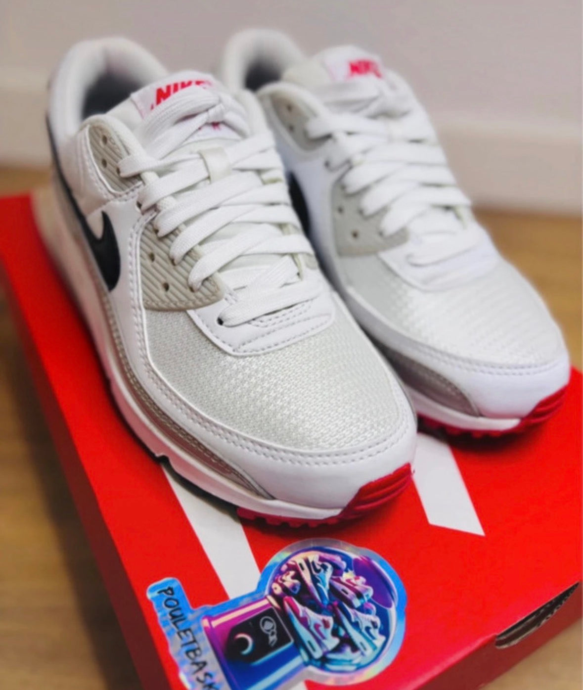 Nike Air Max 90 Black Patent Light Iron