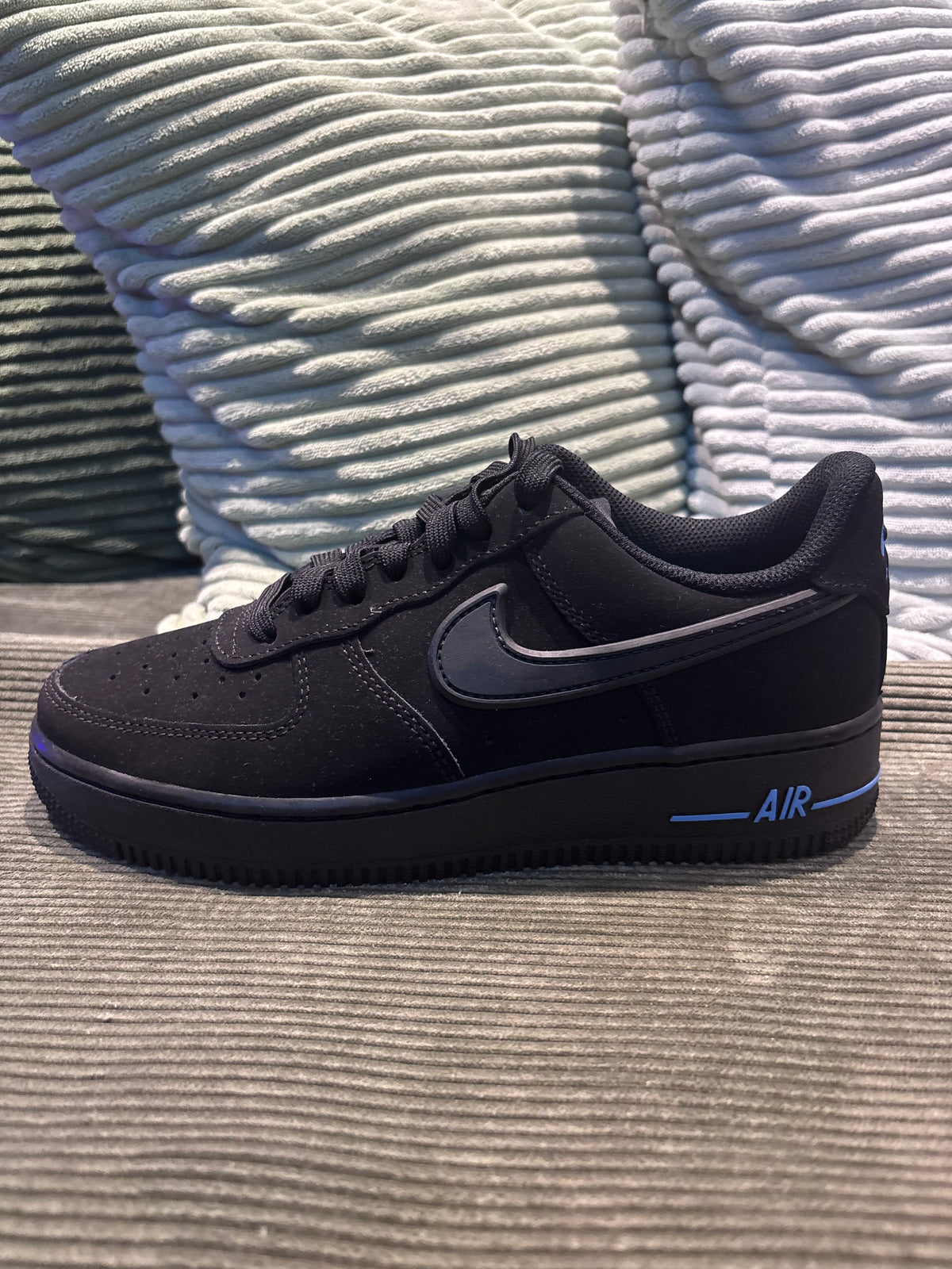 Nike Air Force 1 Black Blue