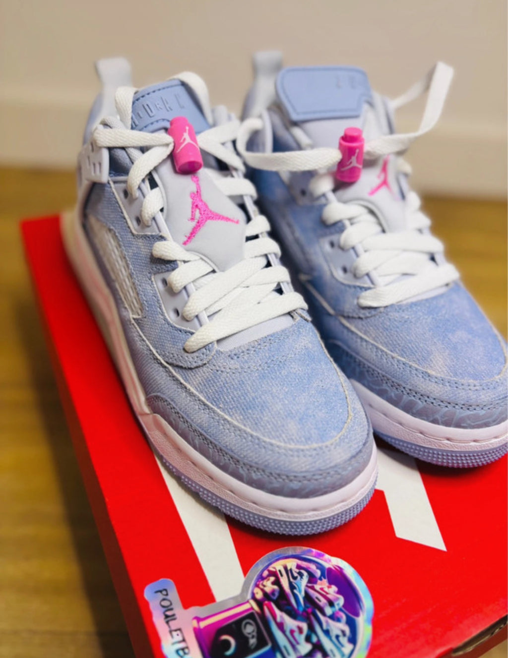 Nike Air Jordan Spizike Low Cobalt Bliss Pink Glow