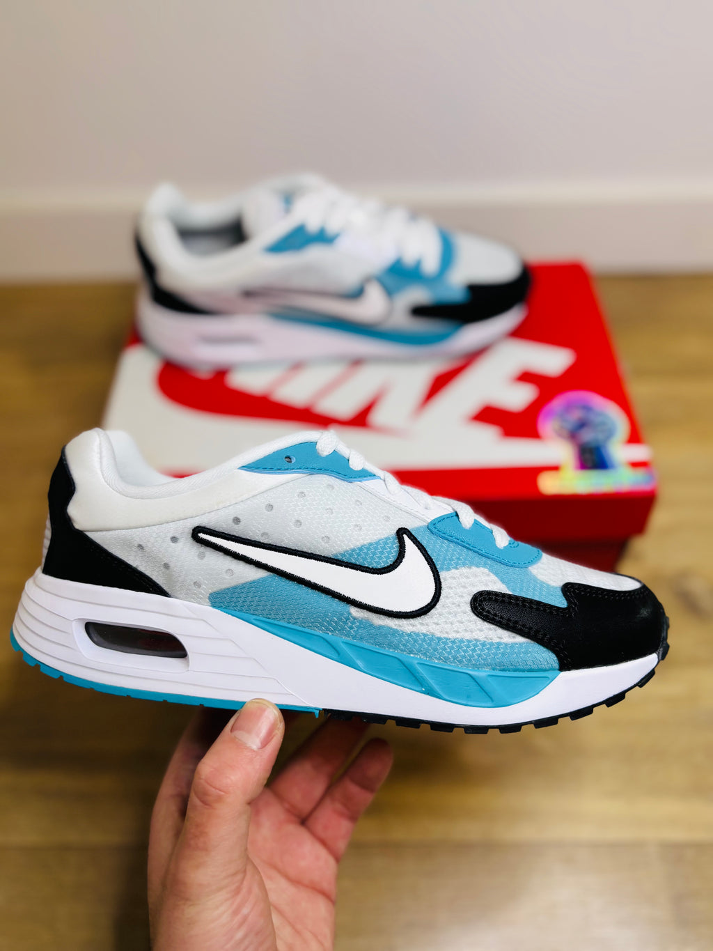 Nike Air Max Solo White Tealer Blue