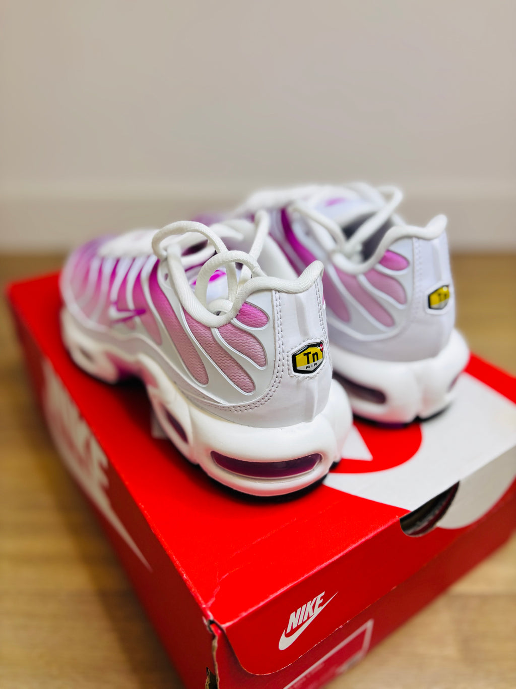 Nike Air Max Plus TN White Pink Foam
