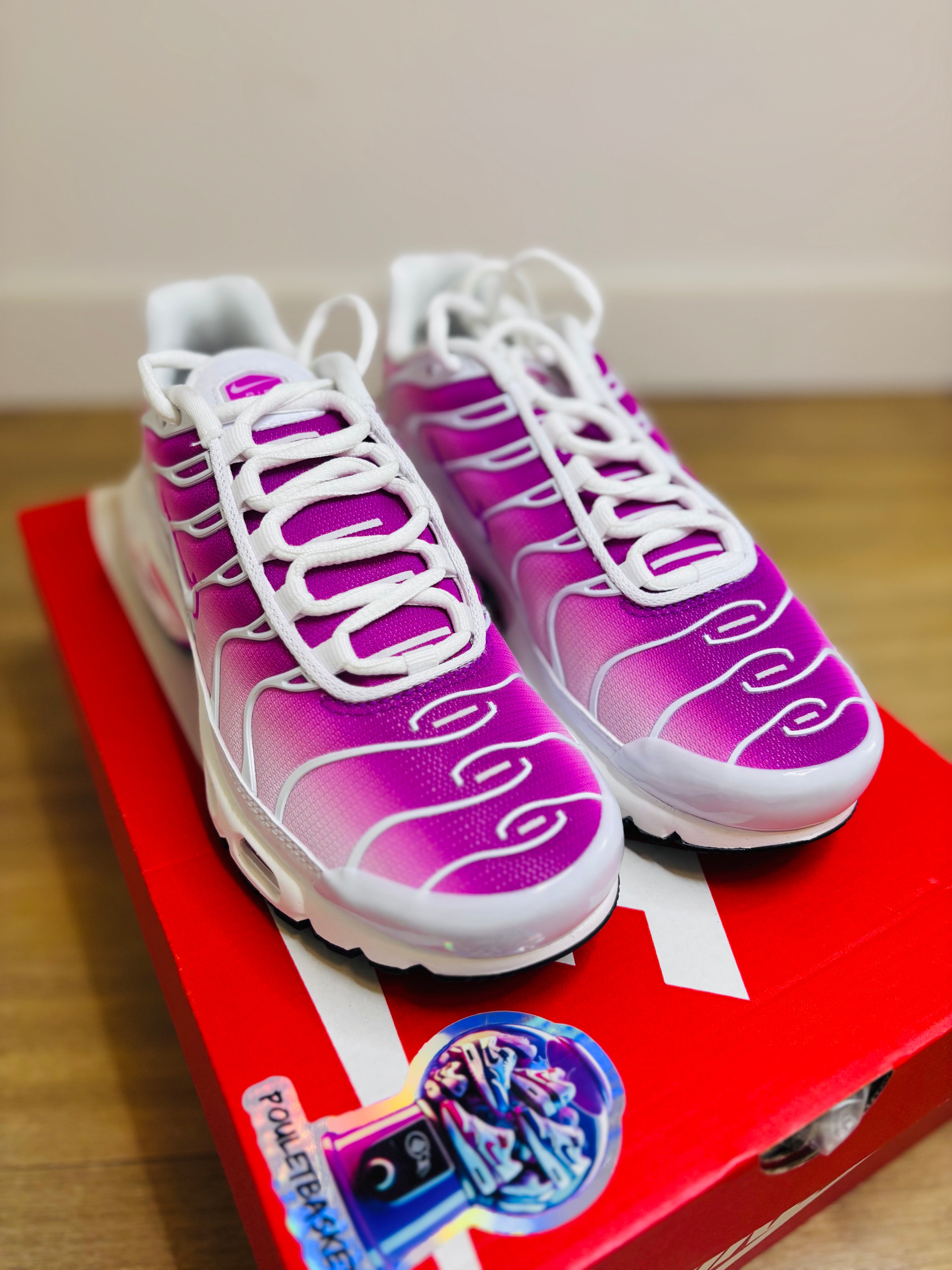 Nike Air Max Plus TN White Pink Foam