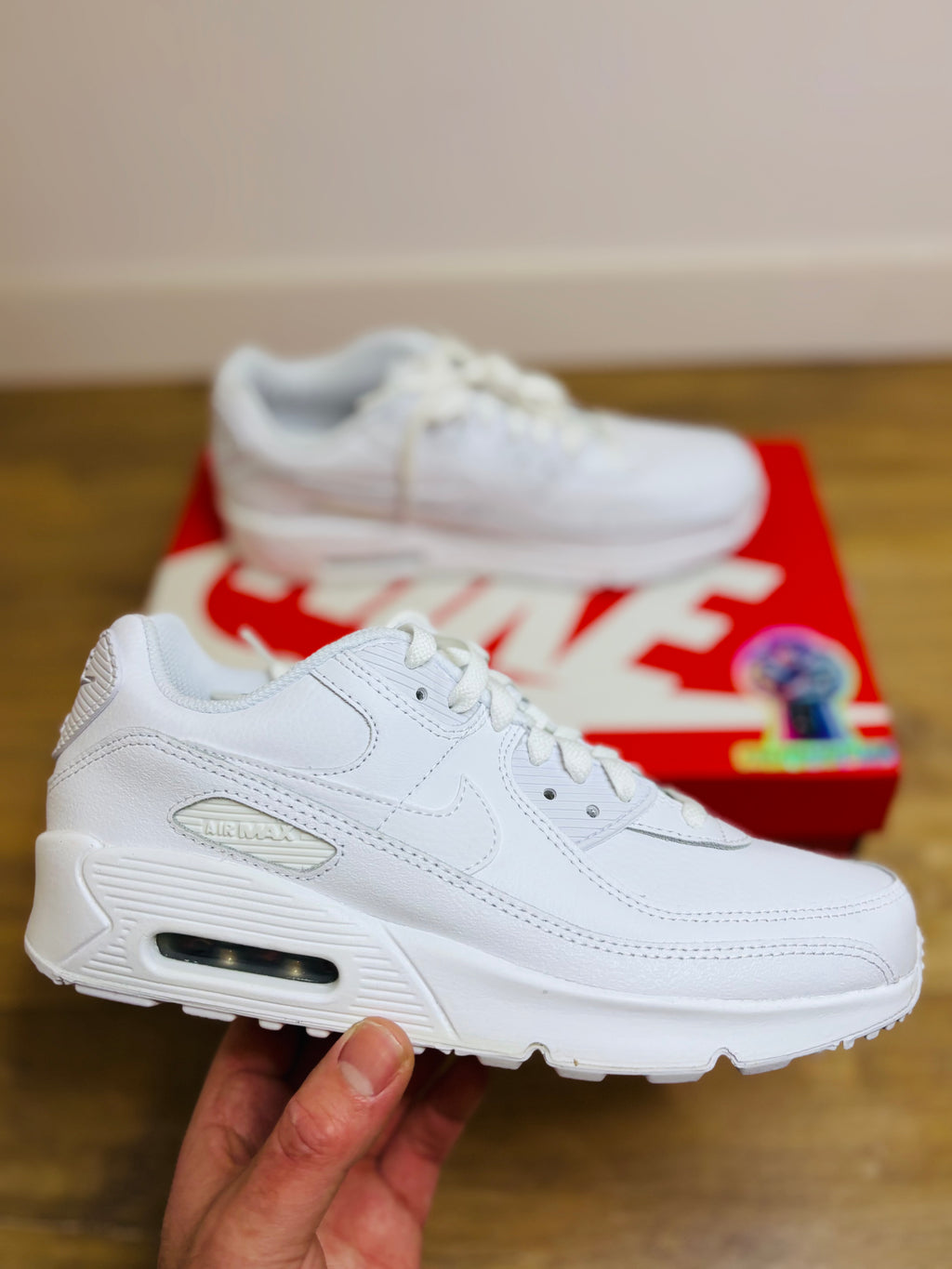 Nike Air Max 90 LTR Wolf White Cool Grey