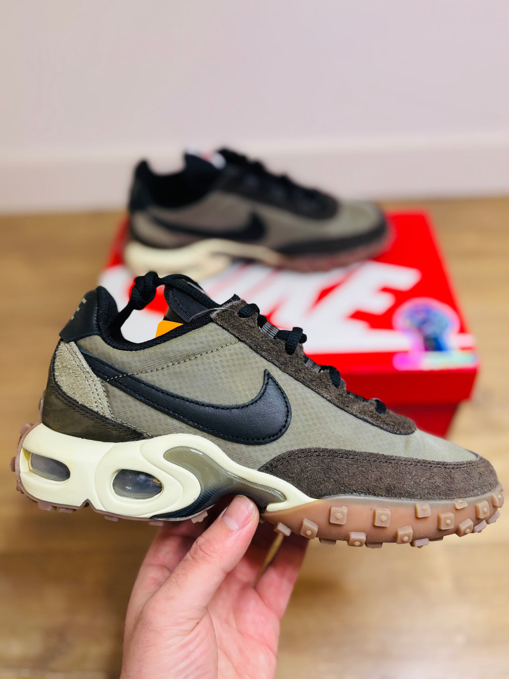 Nike Air Max Plus TN Waffle SP V2 Olive Kaki Black