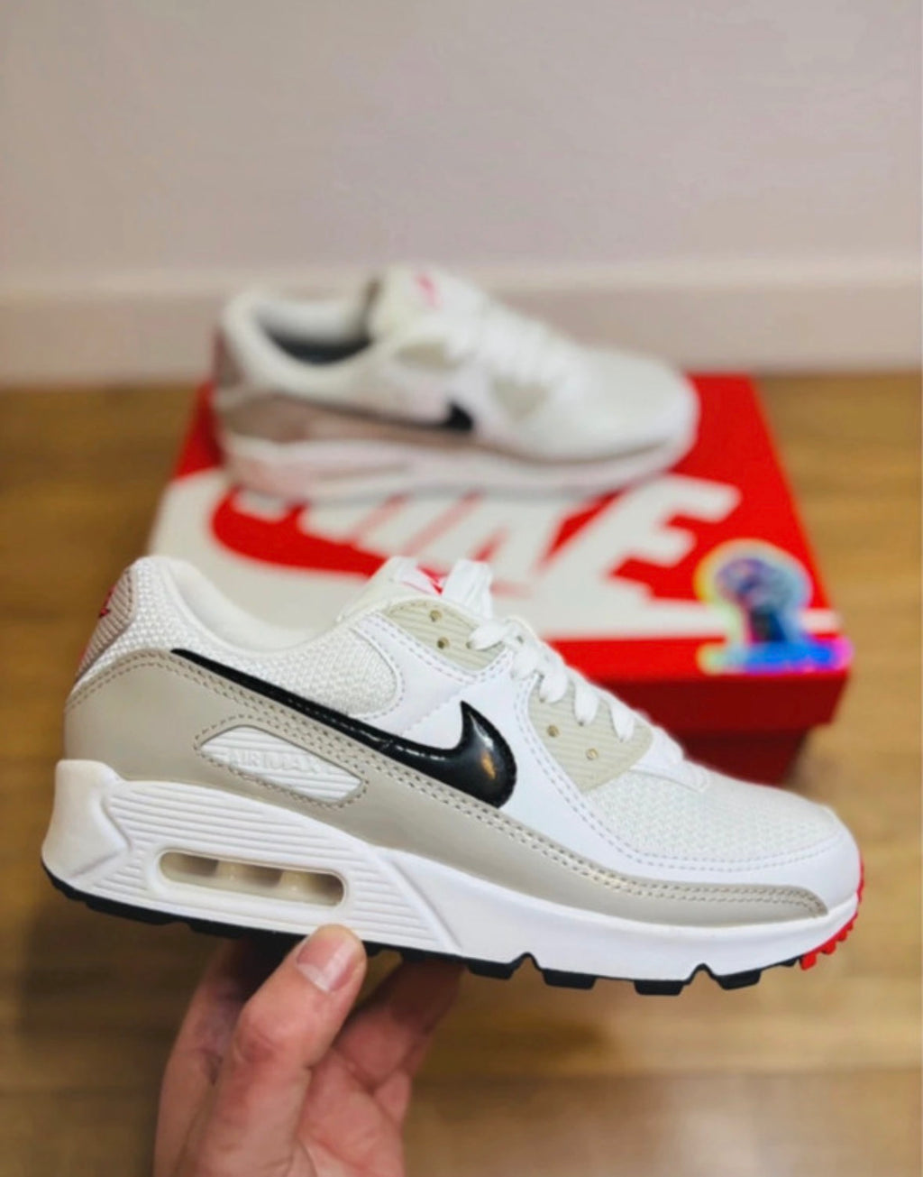 Nike Air Max 90 Black Patent Light Iron