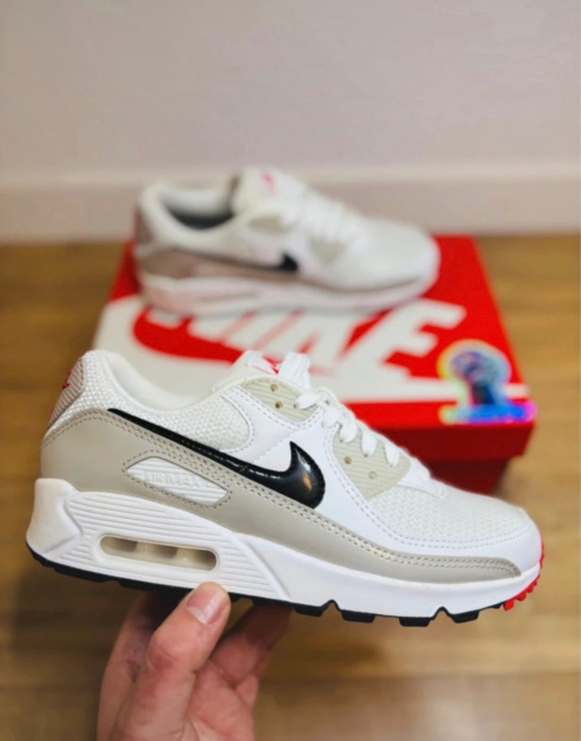Nike Air Max 90 Black Patent Light Iron