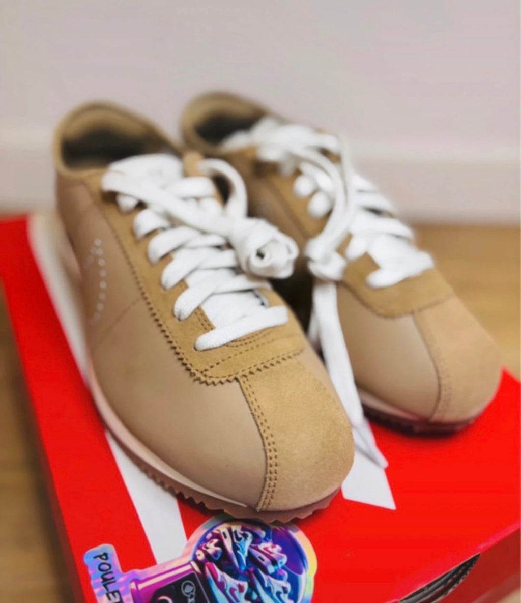 Nike Cortez Perforated Camel