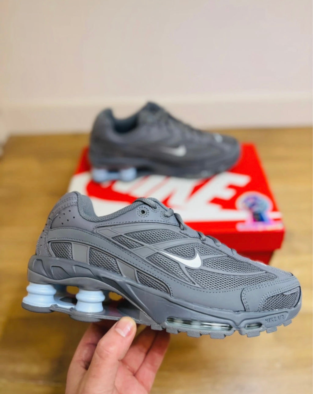 Nike Shox Ride 2 Cool Grey Metallic Silver