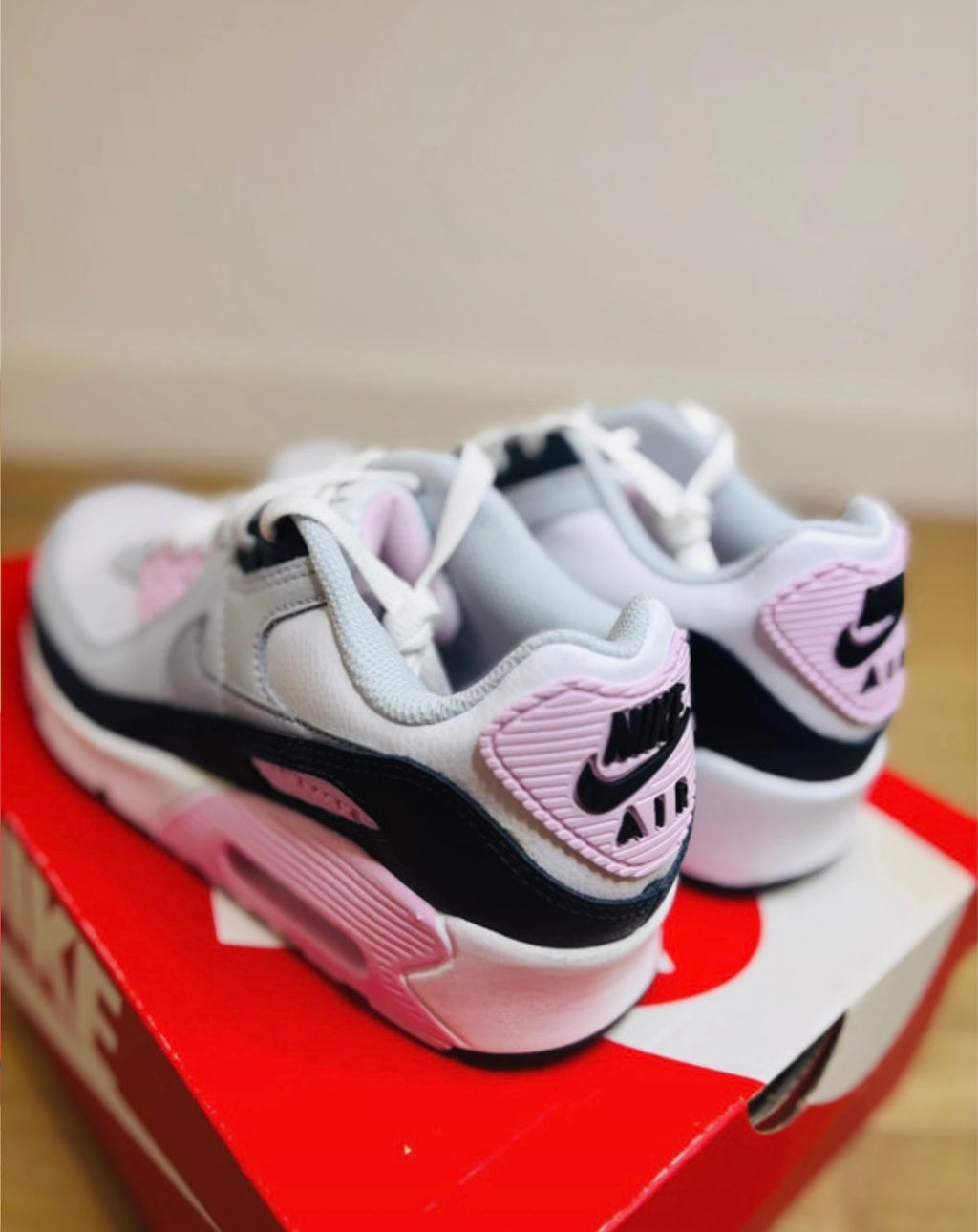 Nike Air Max 90 LTR White Pink Foam