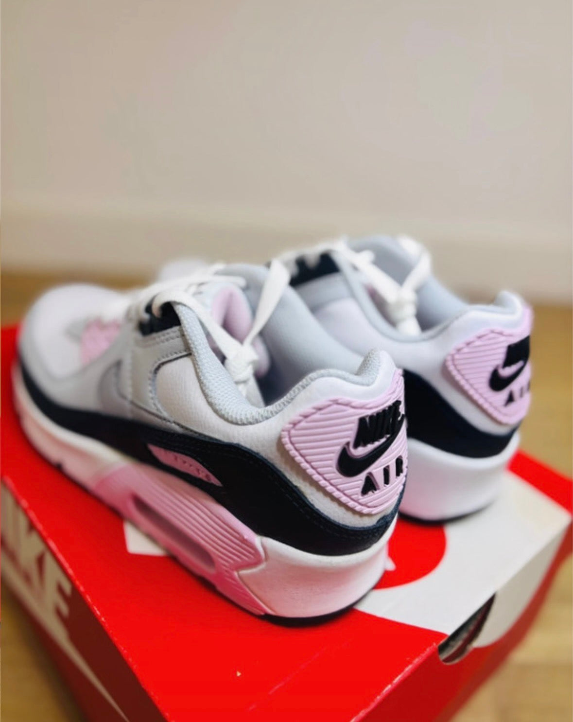Nike Air Max 90 LTR White Pink Foam