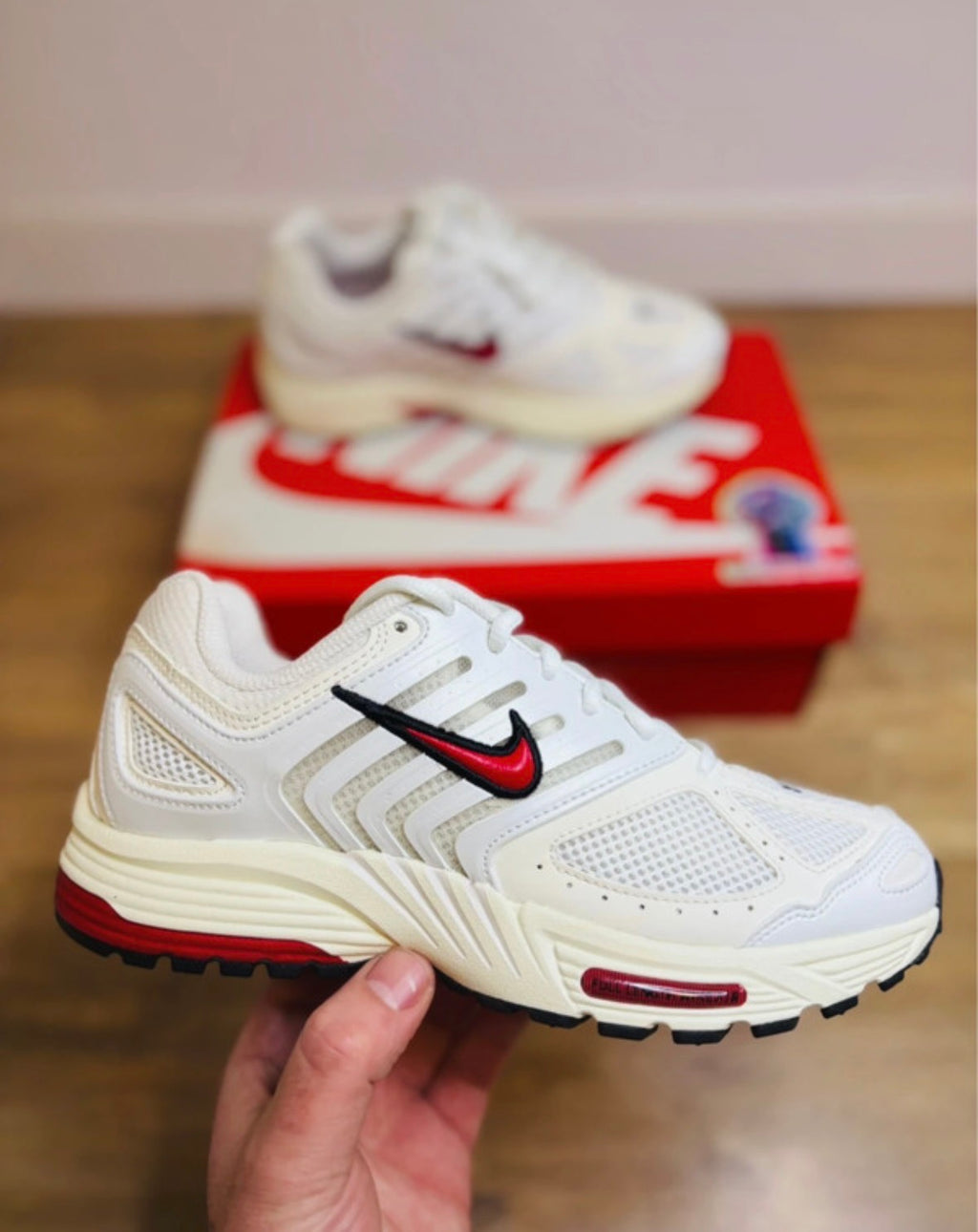 Nike Air Pegasus 2k5 White Phantom Gym Red