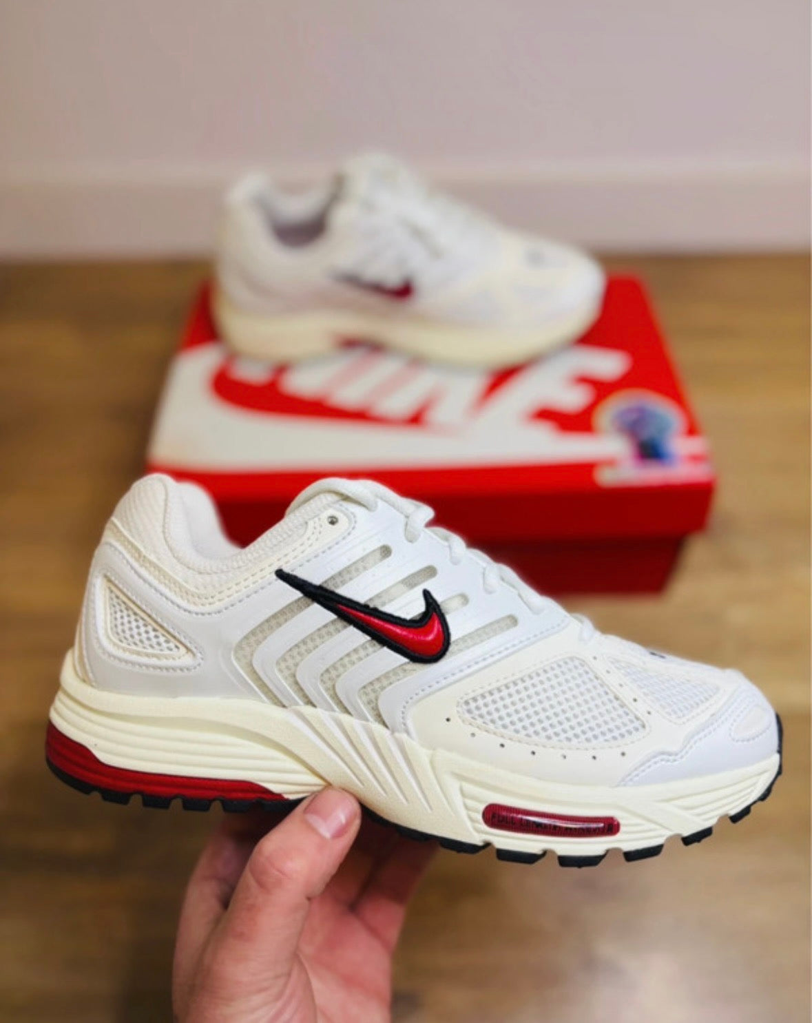 Nike Air Pegasus 2k5 White Phantom Gym Red