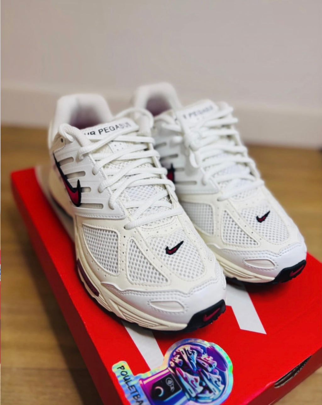 Nike Air Pegasus 2k5 White Phantom Gym Red