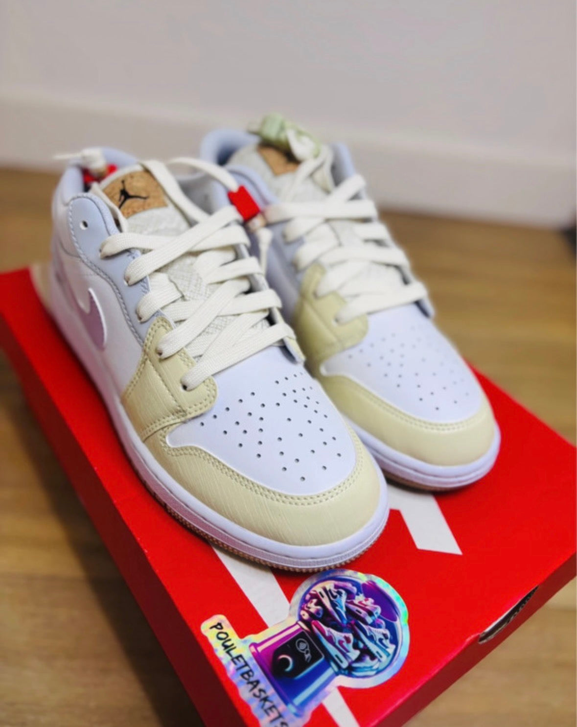Nike Air Jordan 1 Low Muschroom Flowers Spécial Edition