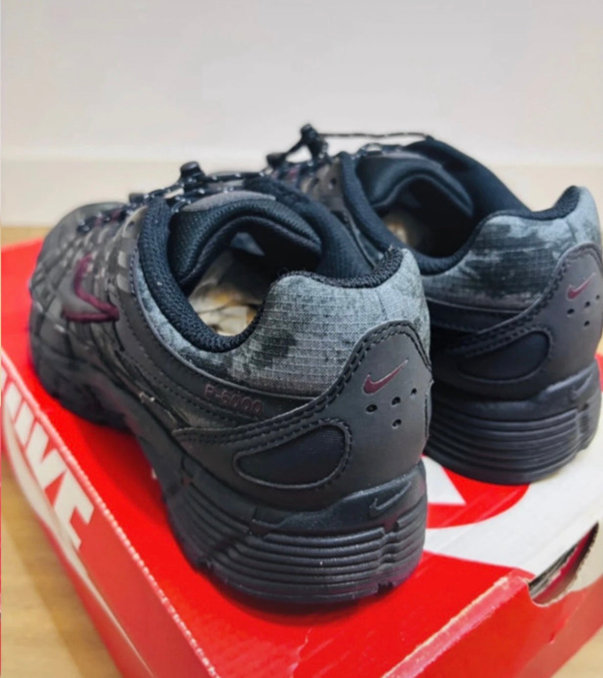 Nike P6000 Black Burgundy Crush