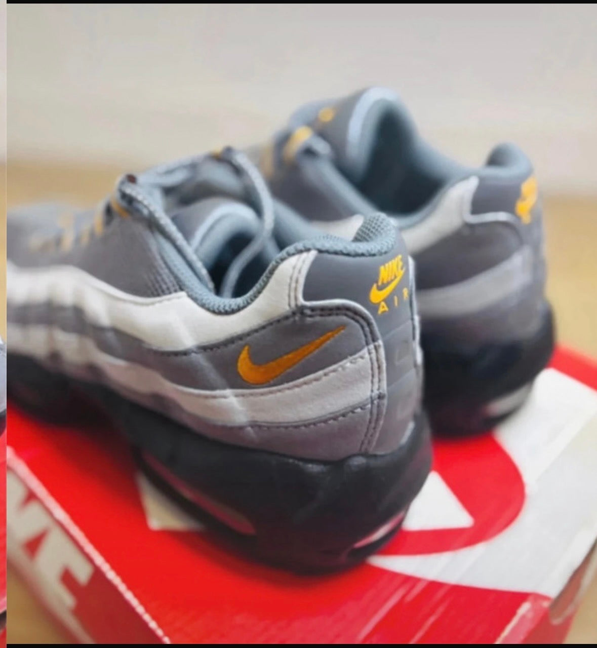 Nike Air Max 95 Grey Orange Black