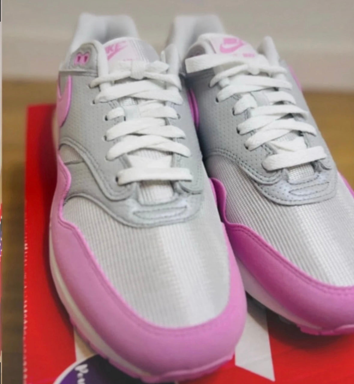 Nike Air Max 1 '87 Metallic Platinum Rose Rise