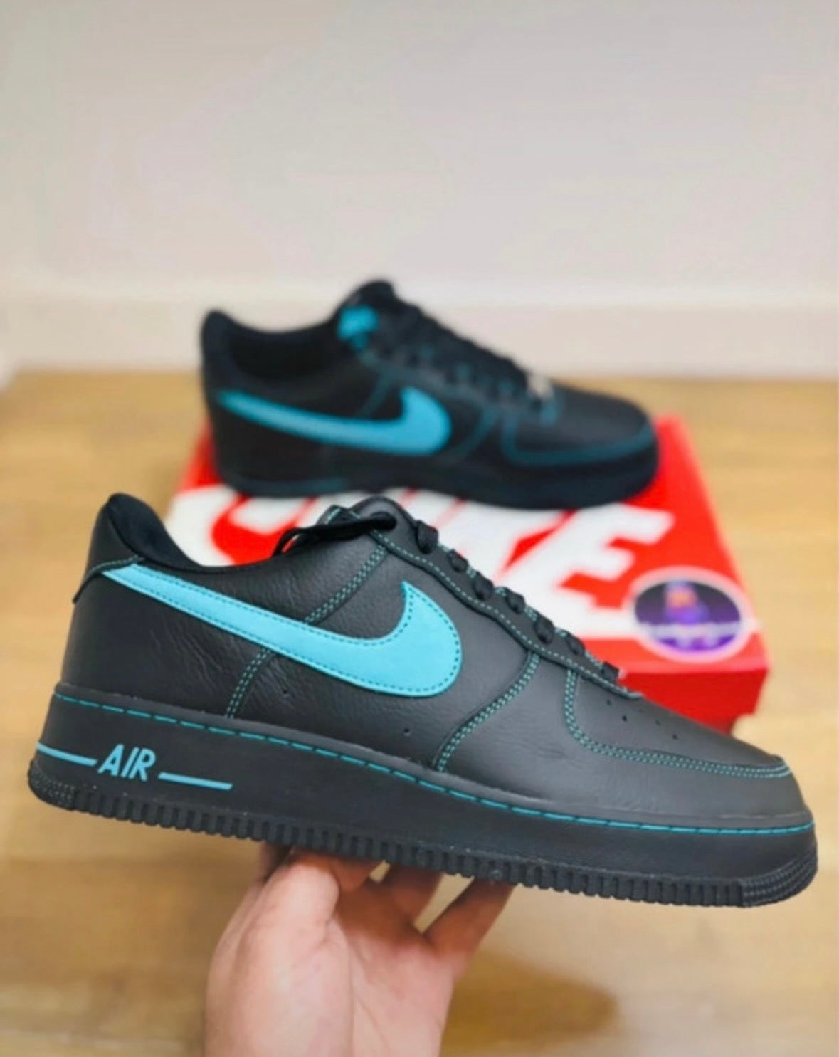 Nike Air Force 1 Low Un-Tiffany Black Blue