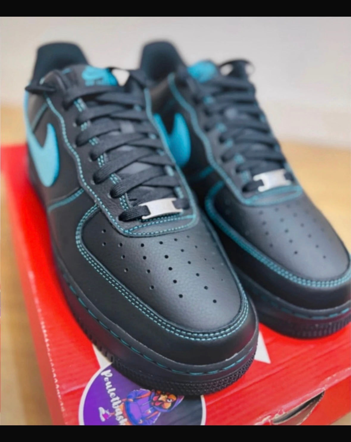 Nike Air Force 1 Low Un-Tiffany Black Blue