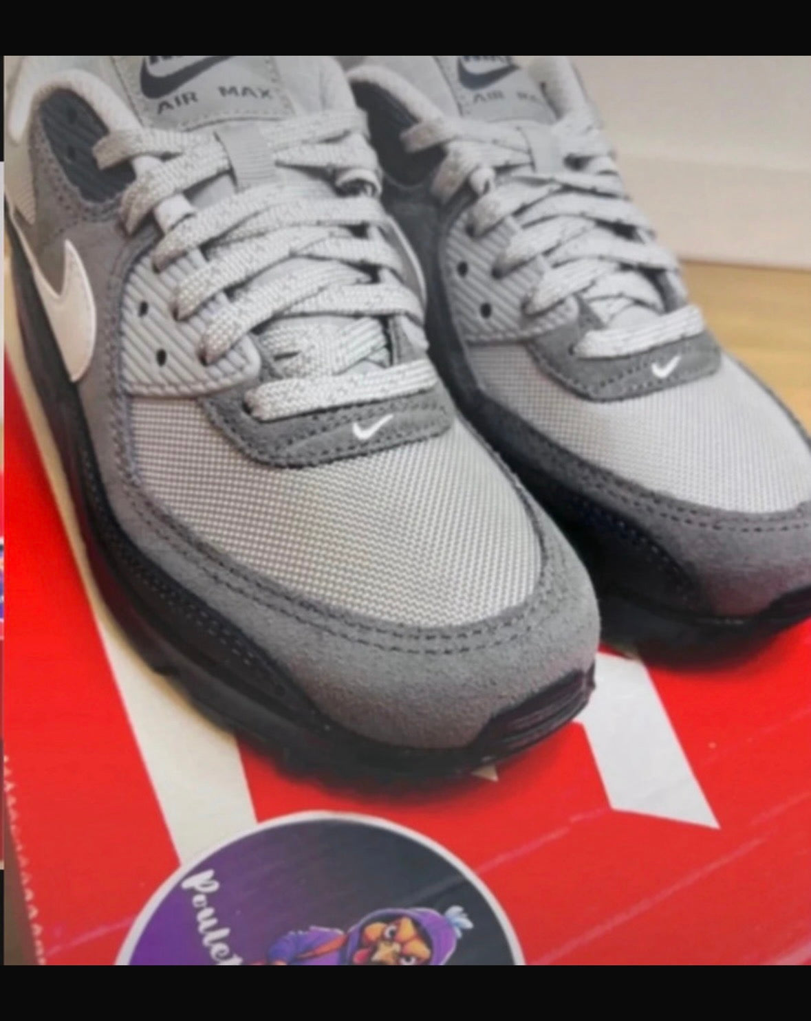 Nike Air 90 Réflective Anthracite