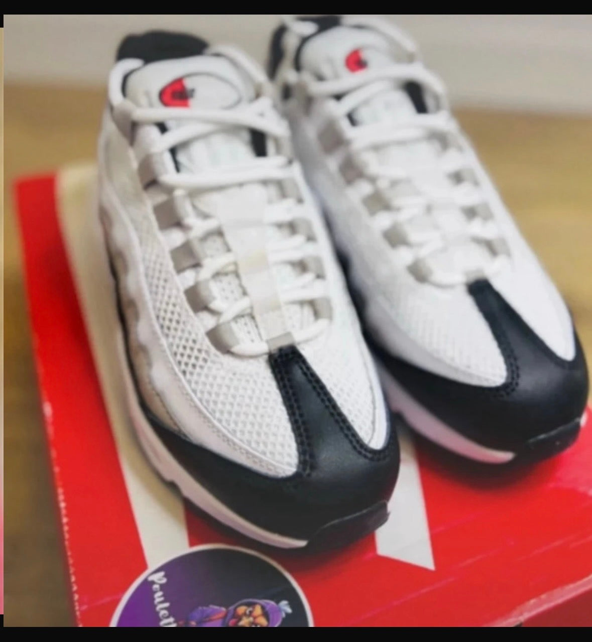 Nike Air Max 95 Patent Black and White
