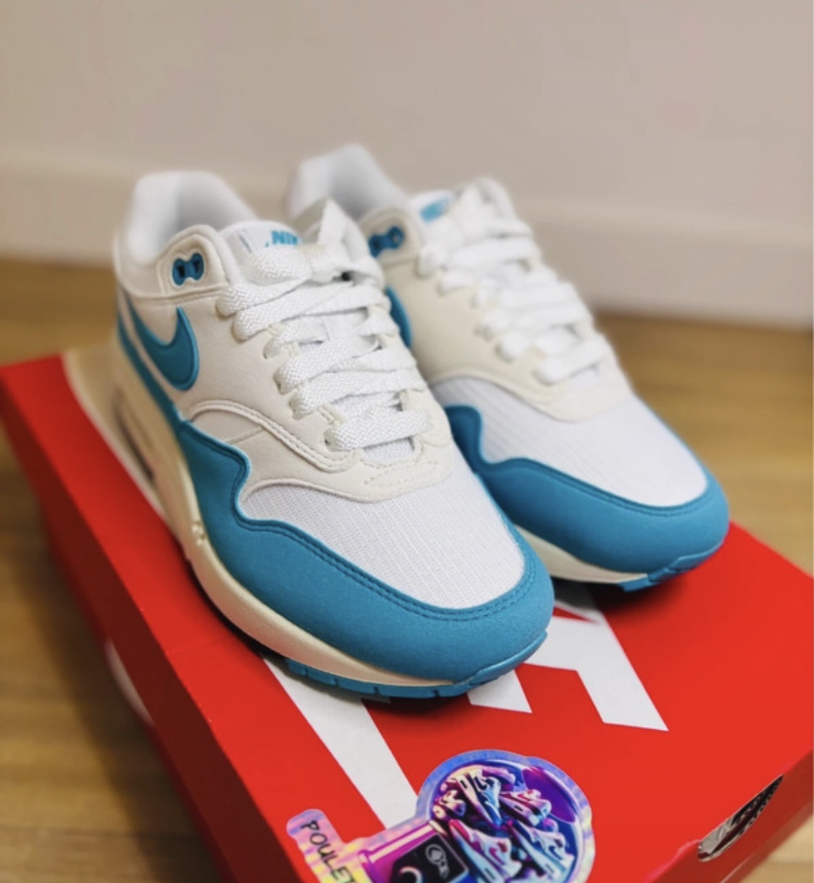 Nike Air Max 1 White Dusty Cactus Phantom