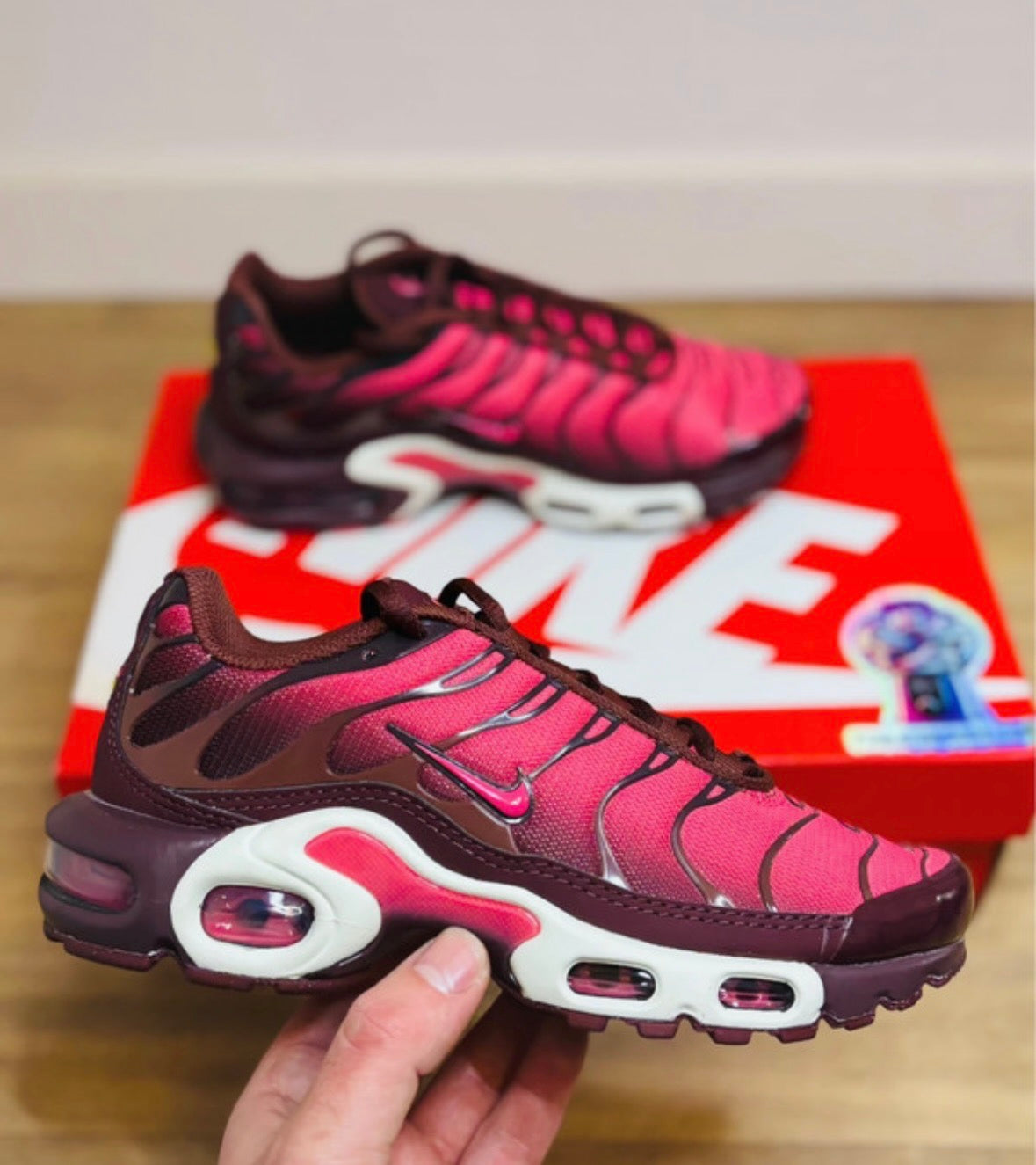 Nike Air Max Plus TN Burgundy Crush Aster Pink