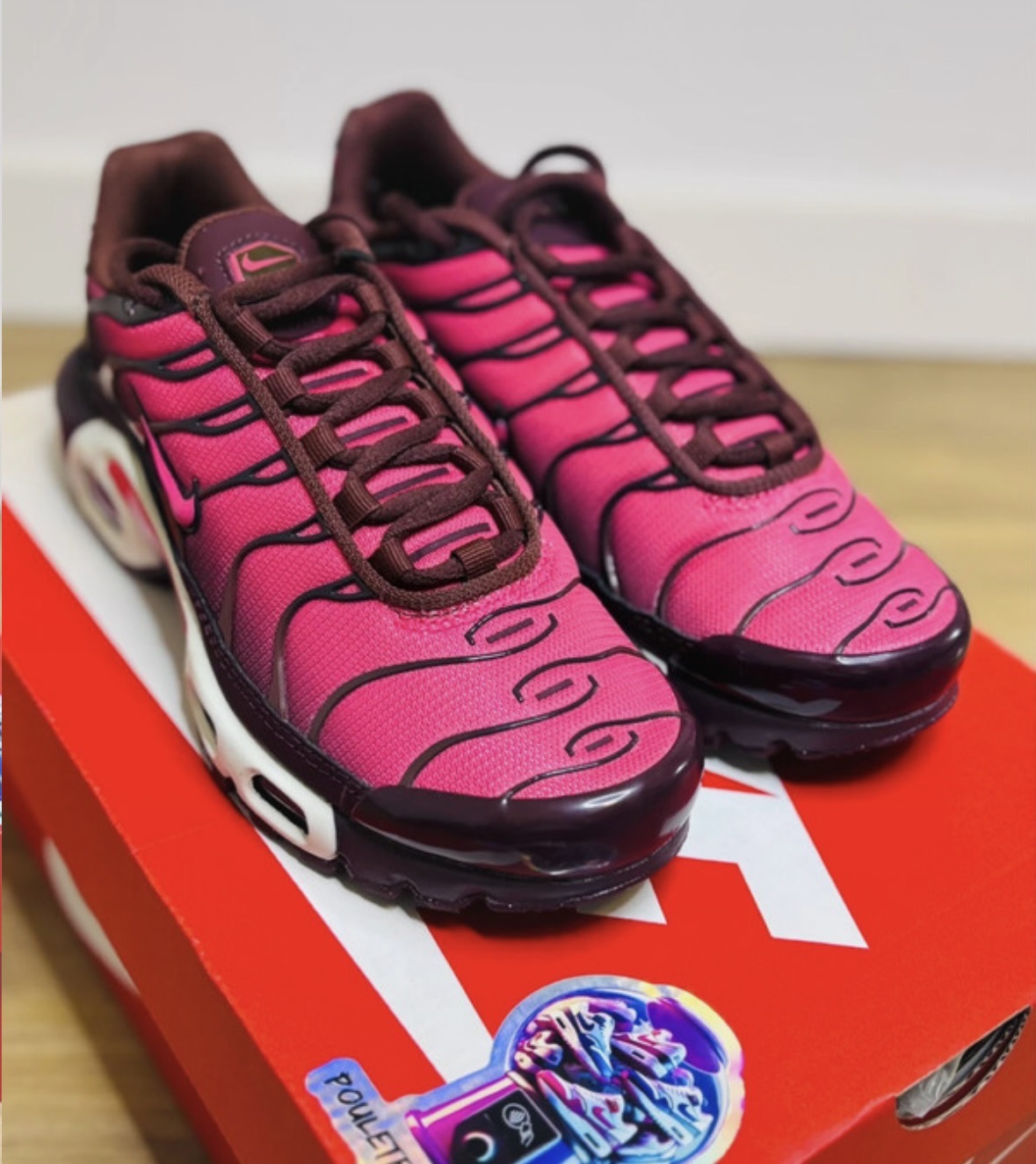 Nike Air Max Plus TN Burgundy Crush Aster Pink