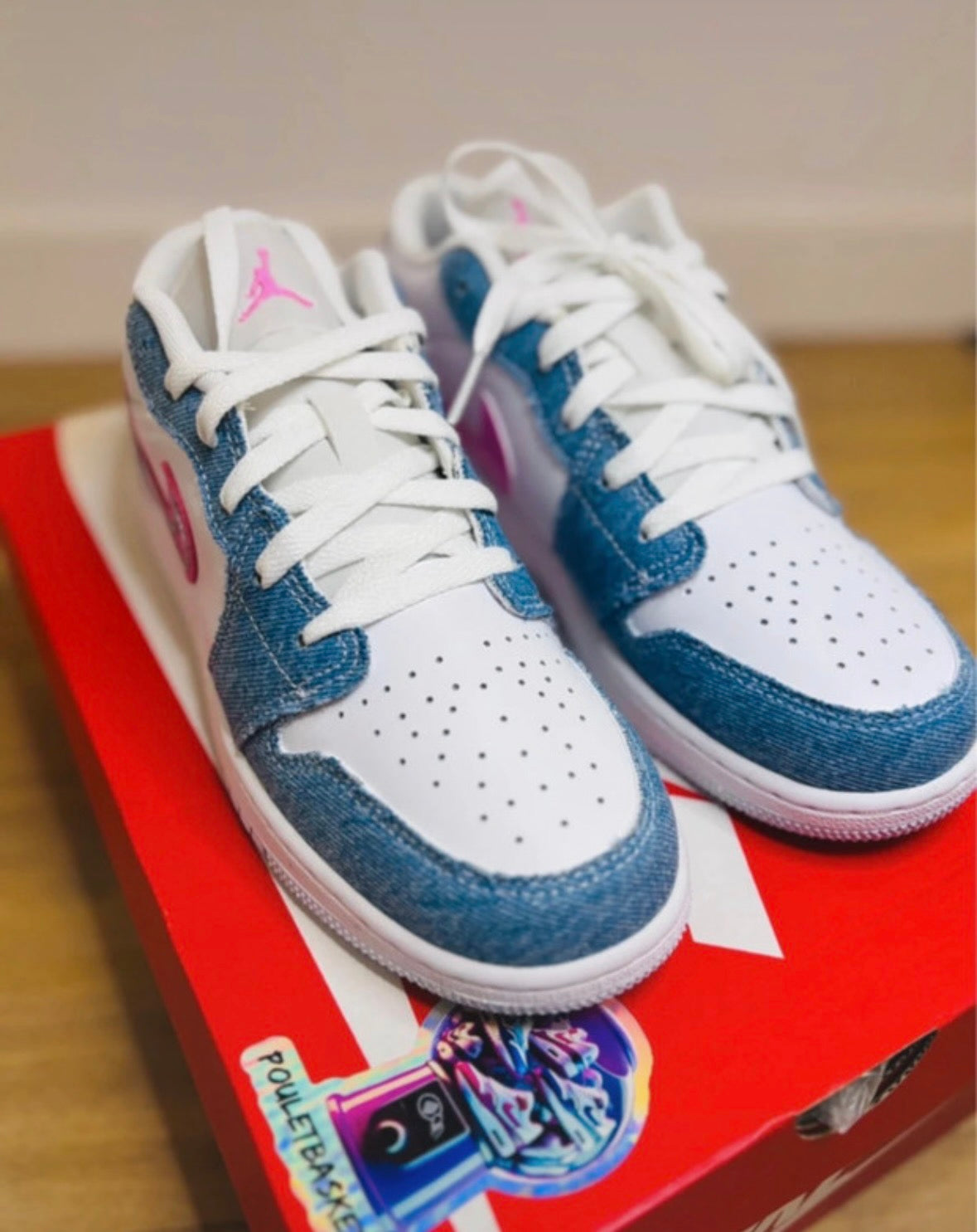 Nike Air Jordan 1 Low Special Edition Cobalt Bliss Special Sequin