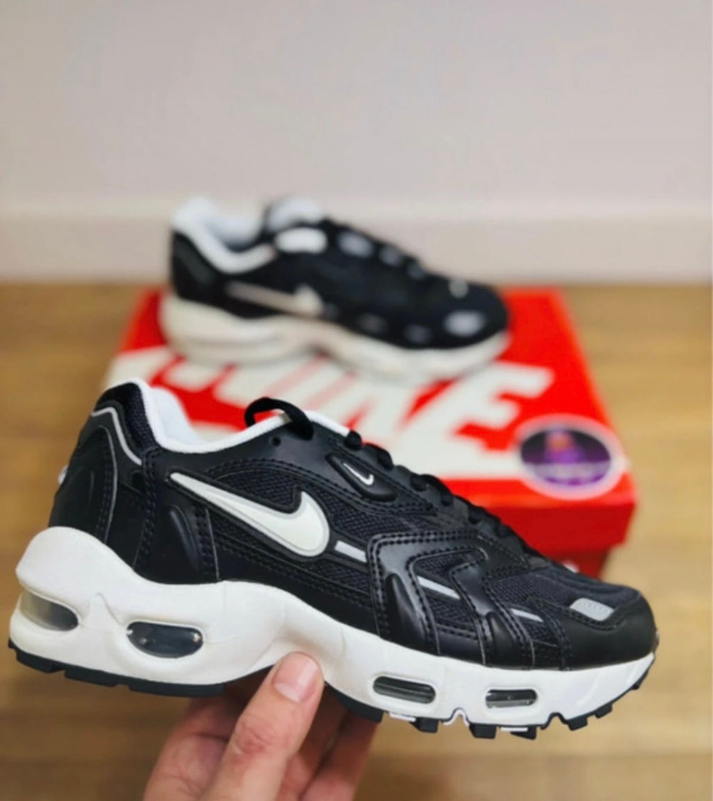 Nike Air Max 96 II 2 Black Metallic Silver