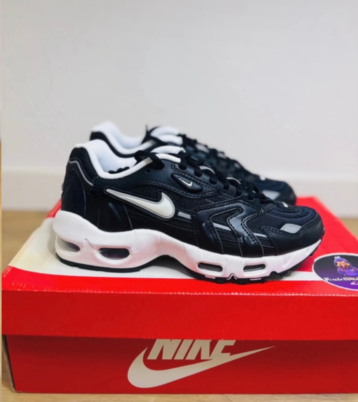 Nike Air Max 96 II 2 Black Metallic Silver