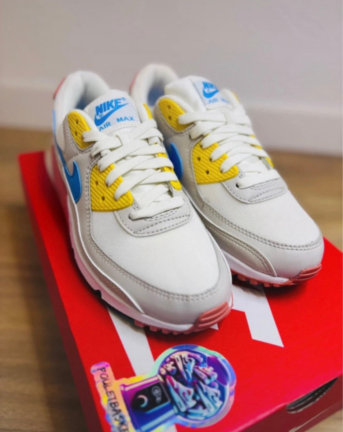 Nike Air Max 90 Light Bone Vivid Sulphur