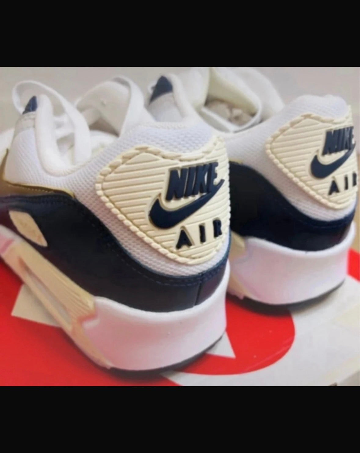 Nike Air Max 90 Olympic 2024 Gold White