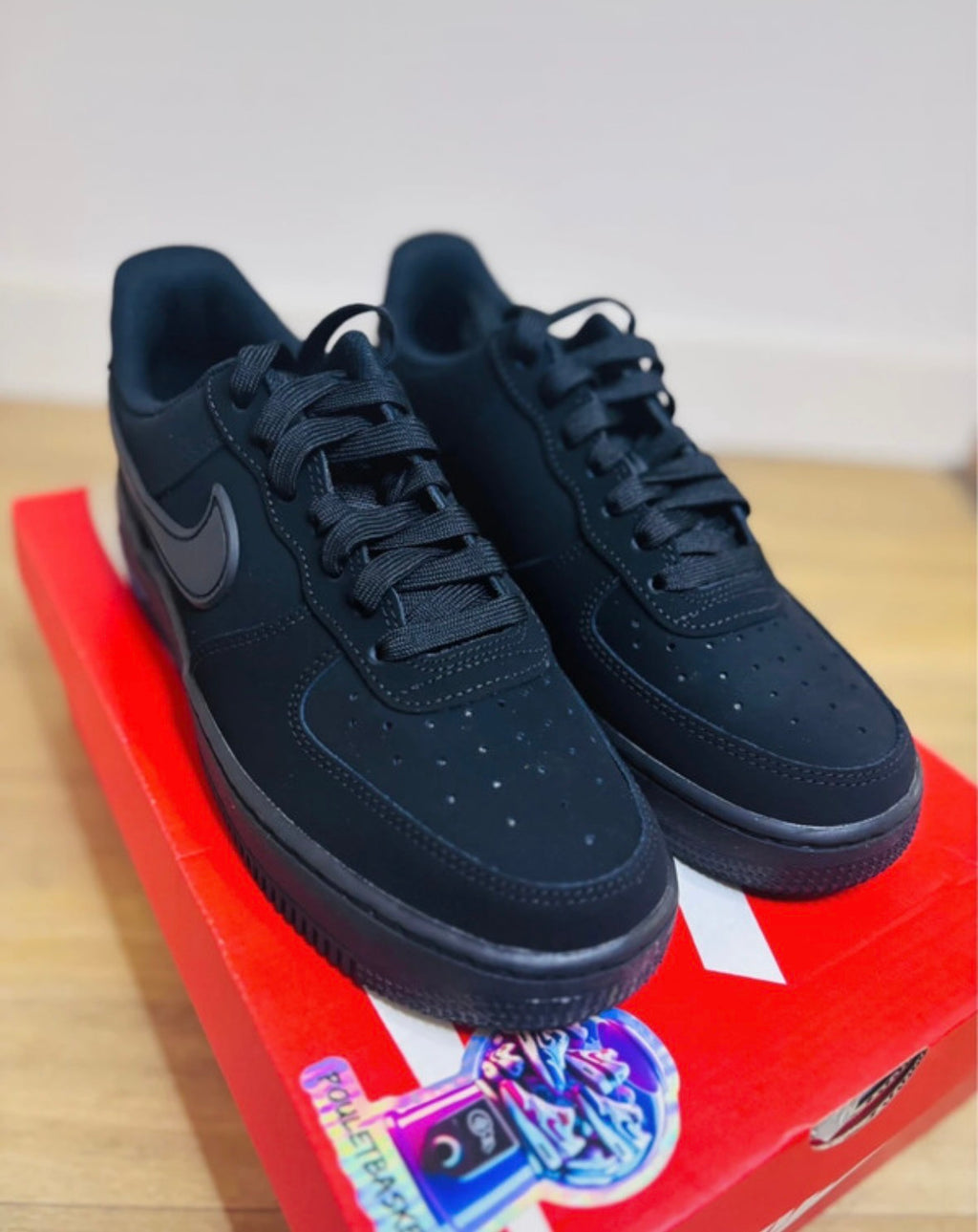 Nike Air Force 1 Low Black University Blue