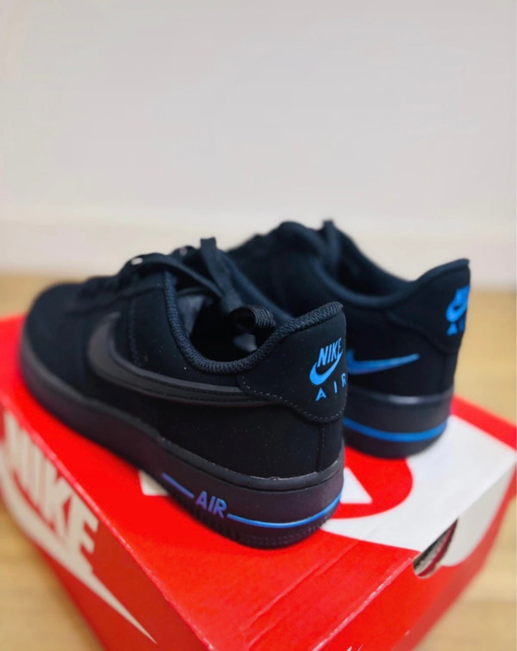 Nike Air Force 1 Low Black University Blue