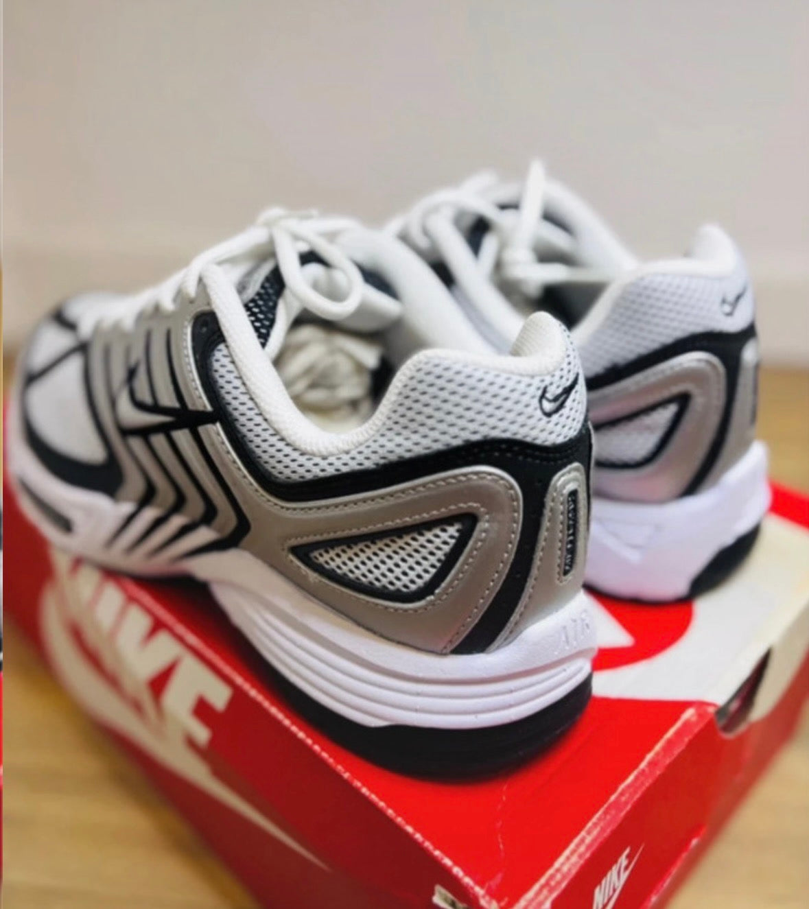 Nike Air Pegasus 2005 Silver White Black