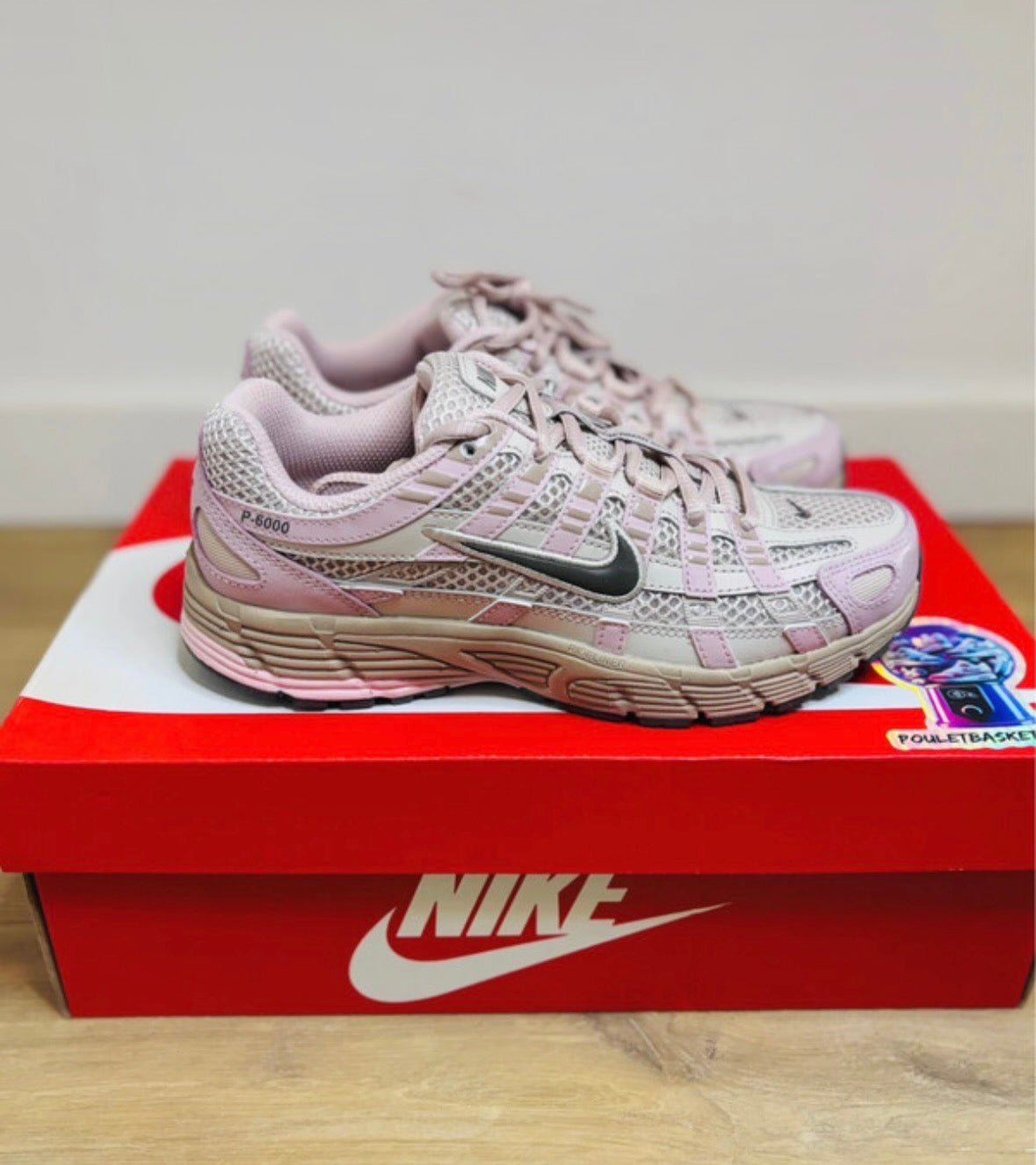 Nike P6000 Fossil Stone Ironstone Grey