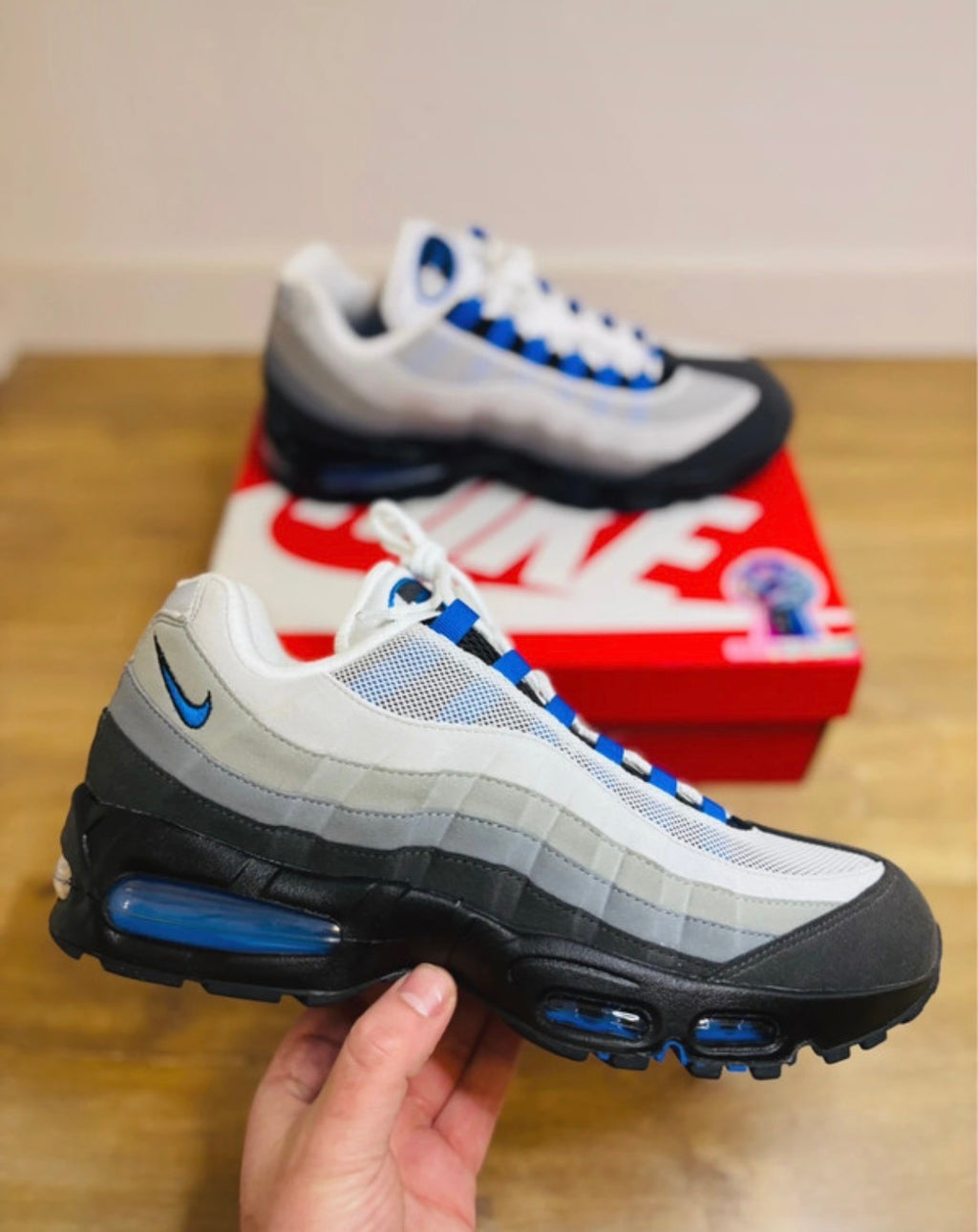 Nike Air Max 95 OG Big Bubble Blue Spark