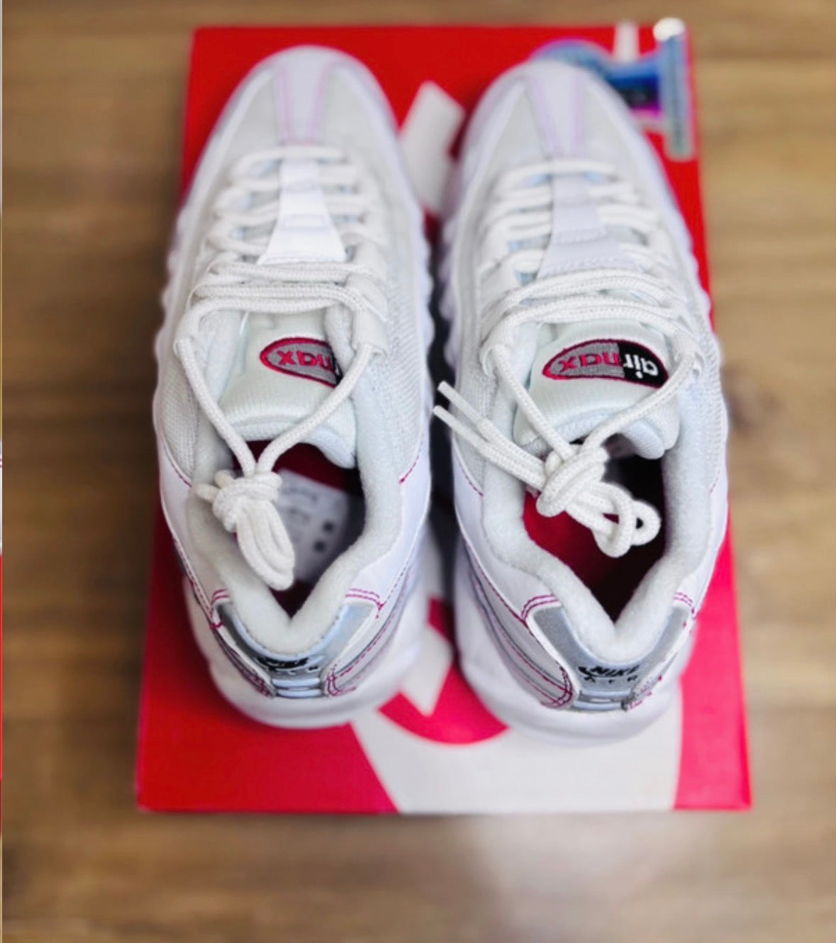 Nike Air Max 95 OG White University Red