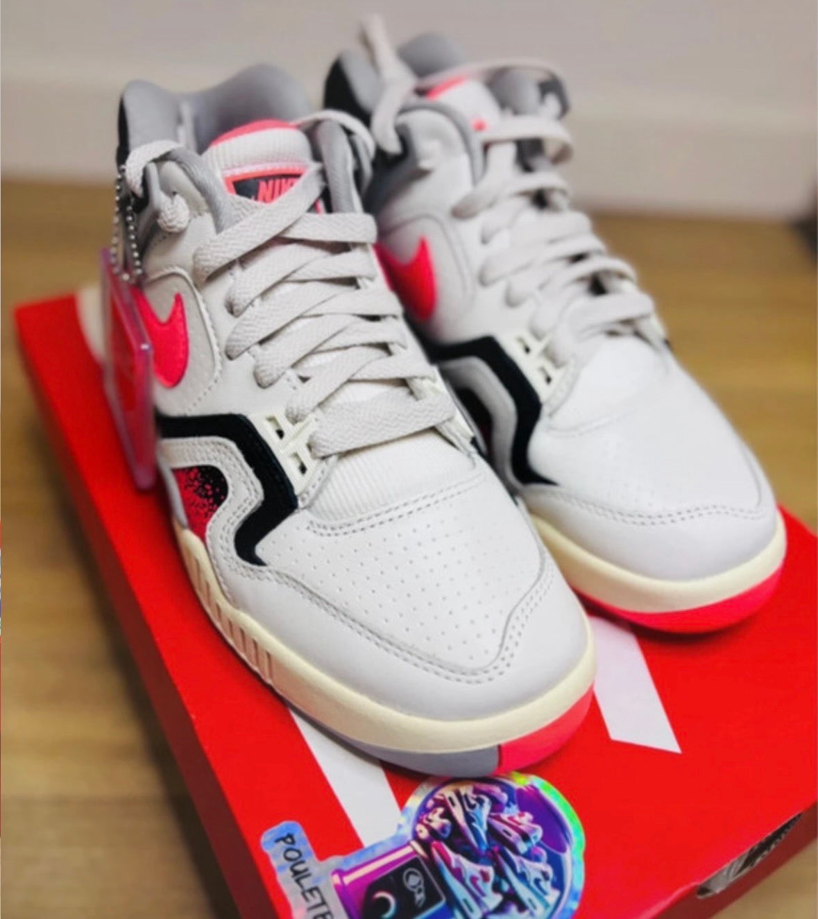Nike Air Tech Challenge II Phantom Hot Lava Black