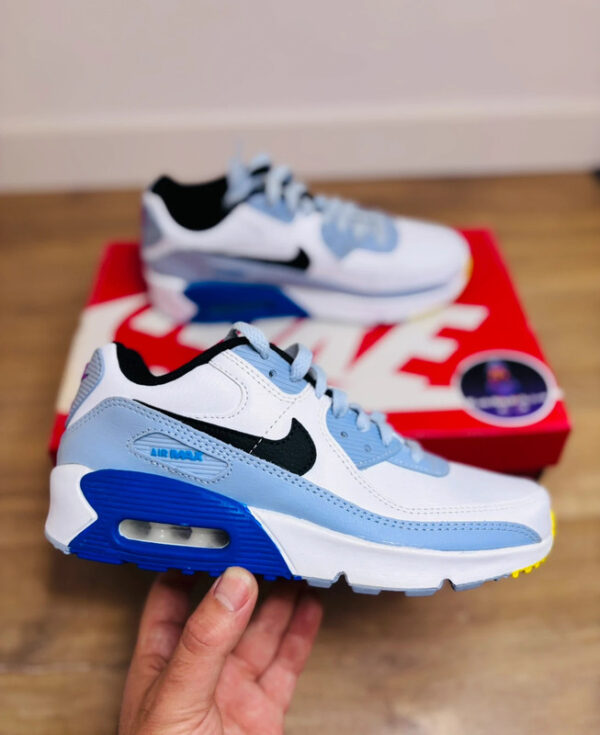 Nike Air Max 90 LTR White Blue Whisper