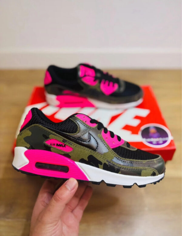 Nike Air Max 90 PRM Camouflage Pack Sequoia Hyper Rose