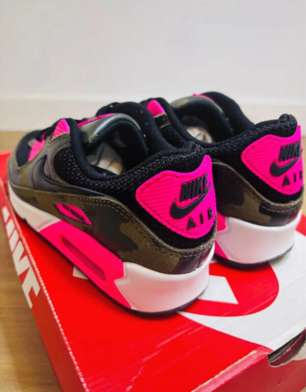 Nike Air Max 90 PRM Camouflage Pack Sequoia Hyper Rose - Image 4